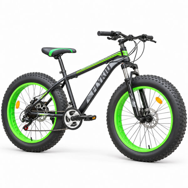 elykid_1 Bicicleta Elykid Aro 26 (Gris con Verde)